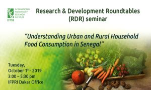 Understanding Urban and Rural Household Food Consumption in Senegal