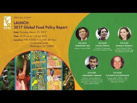 LAUNCH: 2017 Global Food Policy Report