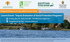 Launch Event: Impact Evaluation of Social Protection Programs